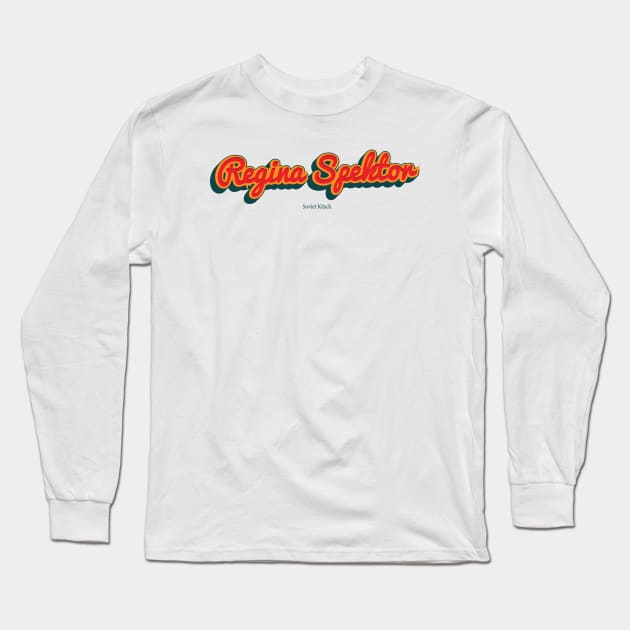 Regina Spektor Long Sleeve T-Shirt by PowelCastStudio